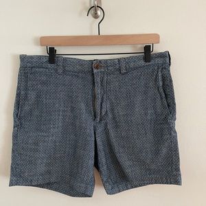 J. Crew Men’s Stanton Short - Dotted Chambray